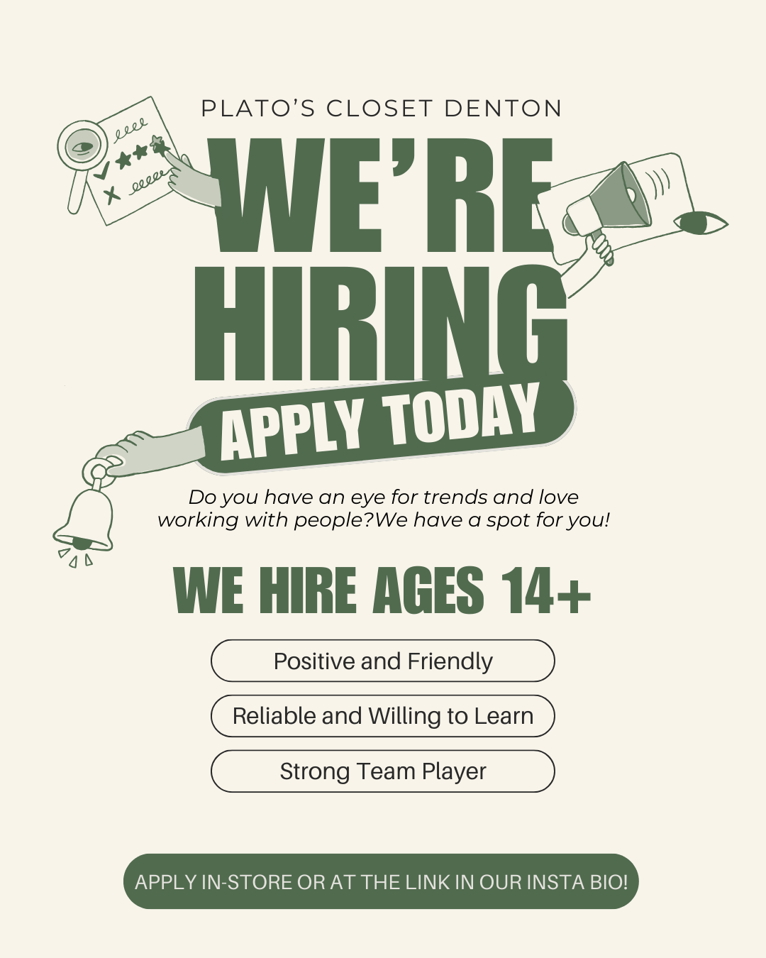Join Our Team Today!